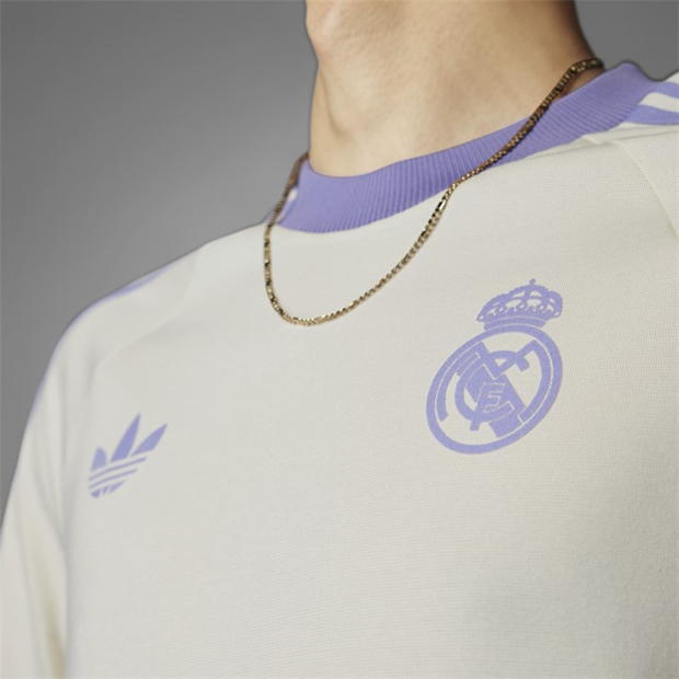 adidas Originals Real Madrid Adicolor Classics 3-Stripes T-Shirt Adults