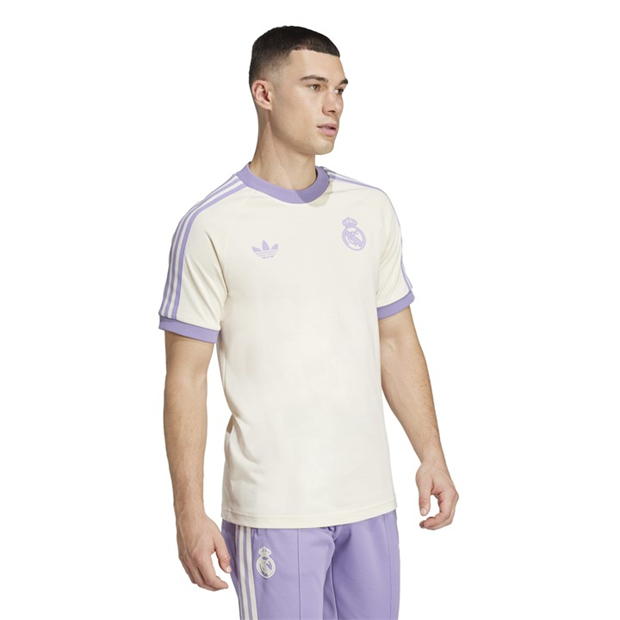 adidas Originals Real Madrid Adicolor Classics 3-Stripes T-Shirt Adults