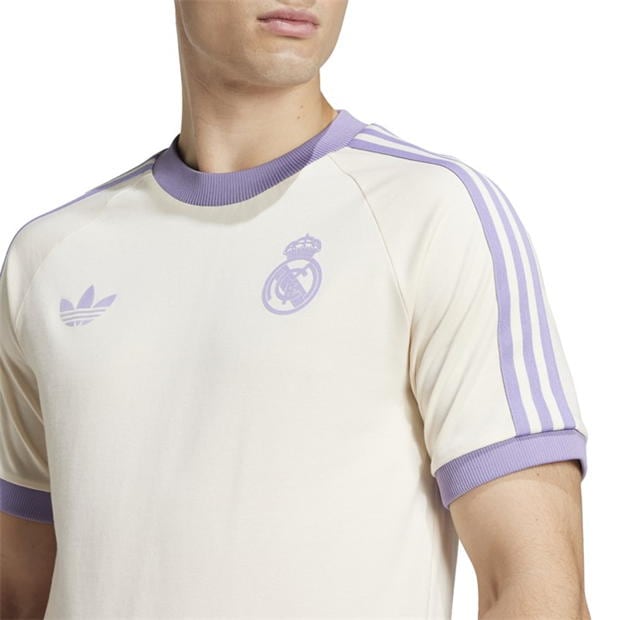 adidas Originals Real Madrid Adicolor Classics 3-Stripes T-Shirt Adults