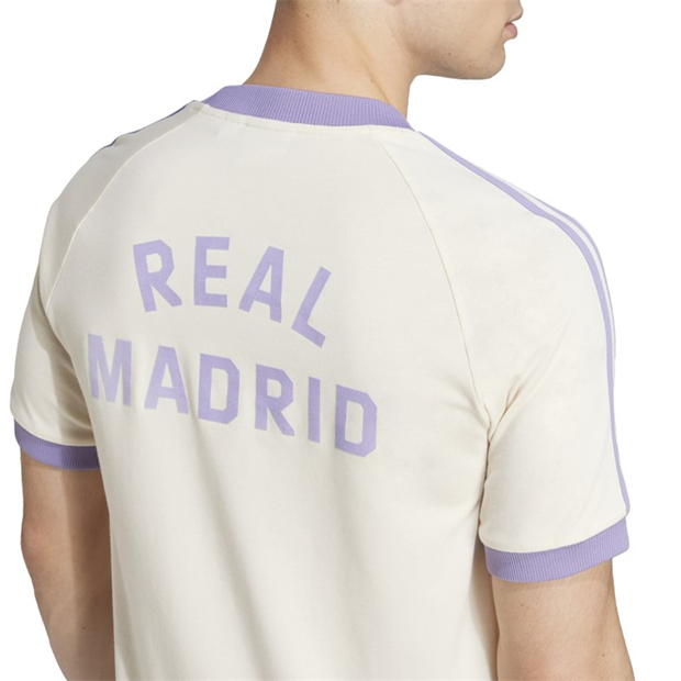 adidas Originals Real Madrid Adicolor Classics 3-Stripes T-Shirt Adults