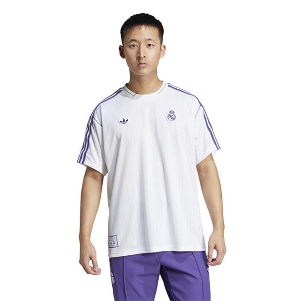 adidas Real Madrid Icon T-Shirt Adults