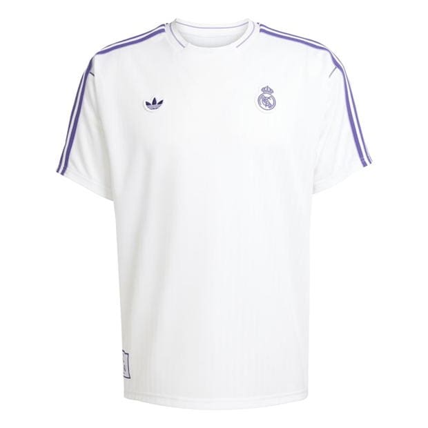 adidas Real Madrid Icon T-Shirt Adults