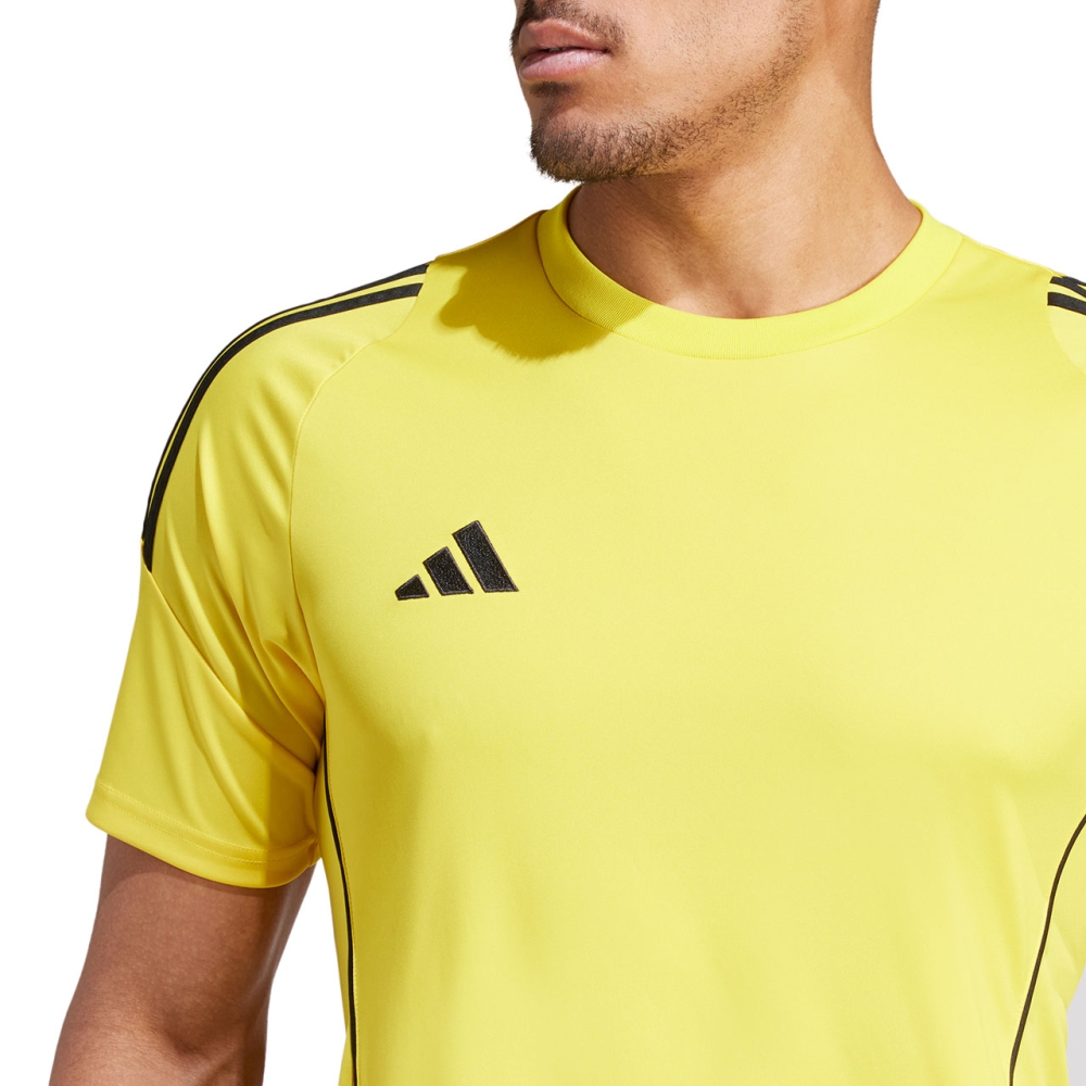 adidas Tiro 24 men's T-shirt Jersey yellow IS1015