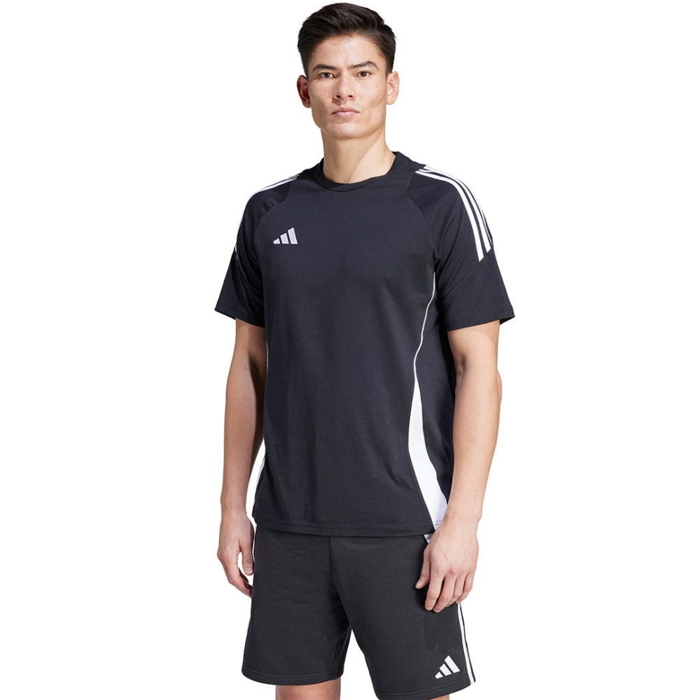 Adidas Tiro 24 Sweat men's T-shirt black IJ9954