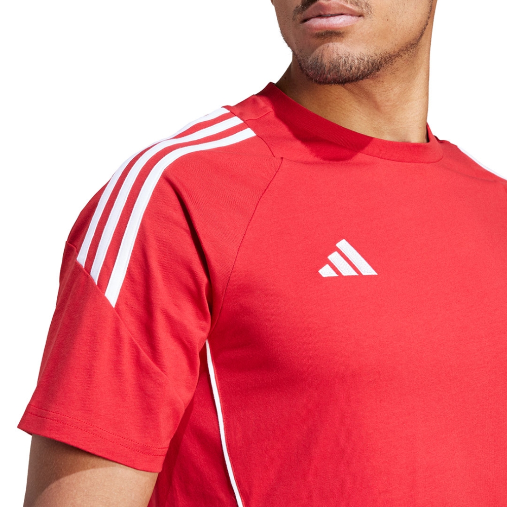 Adidas Tiro 24 Sweat men's T-shirt red IR9349