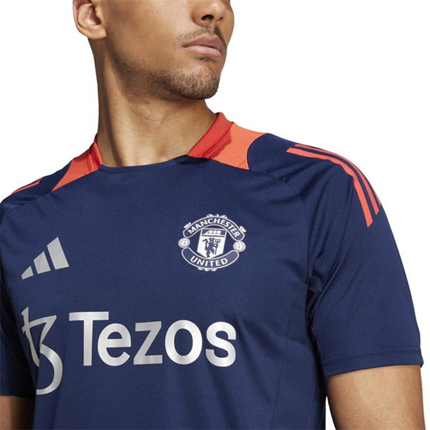 adidas Manchester United Training Shirt 2024 2025 Adults