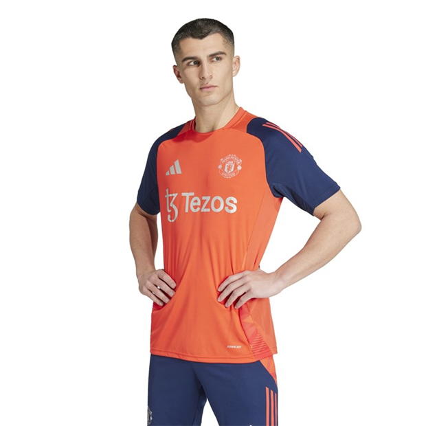 adidas Manchester United Training Shirt 2024 2025 Adults