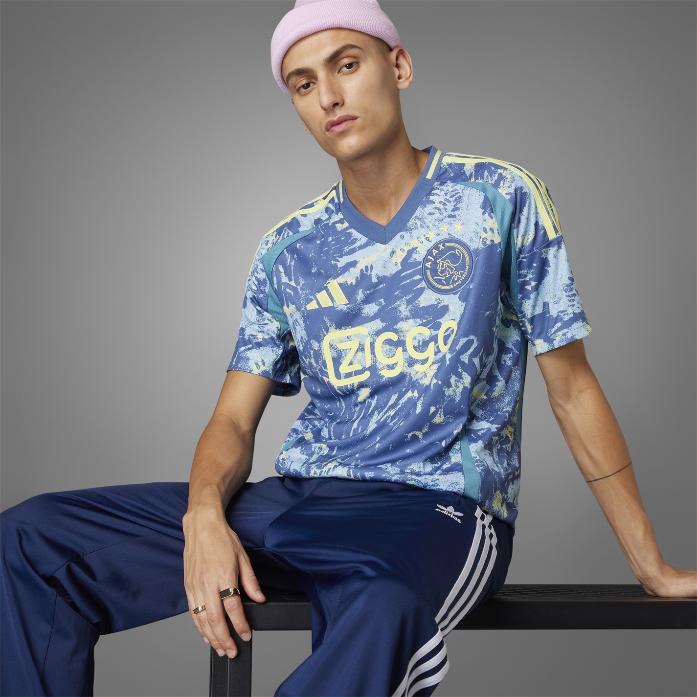 adidas Ajax Amsterdam Away Shirt 2024 2025 Adults