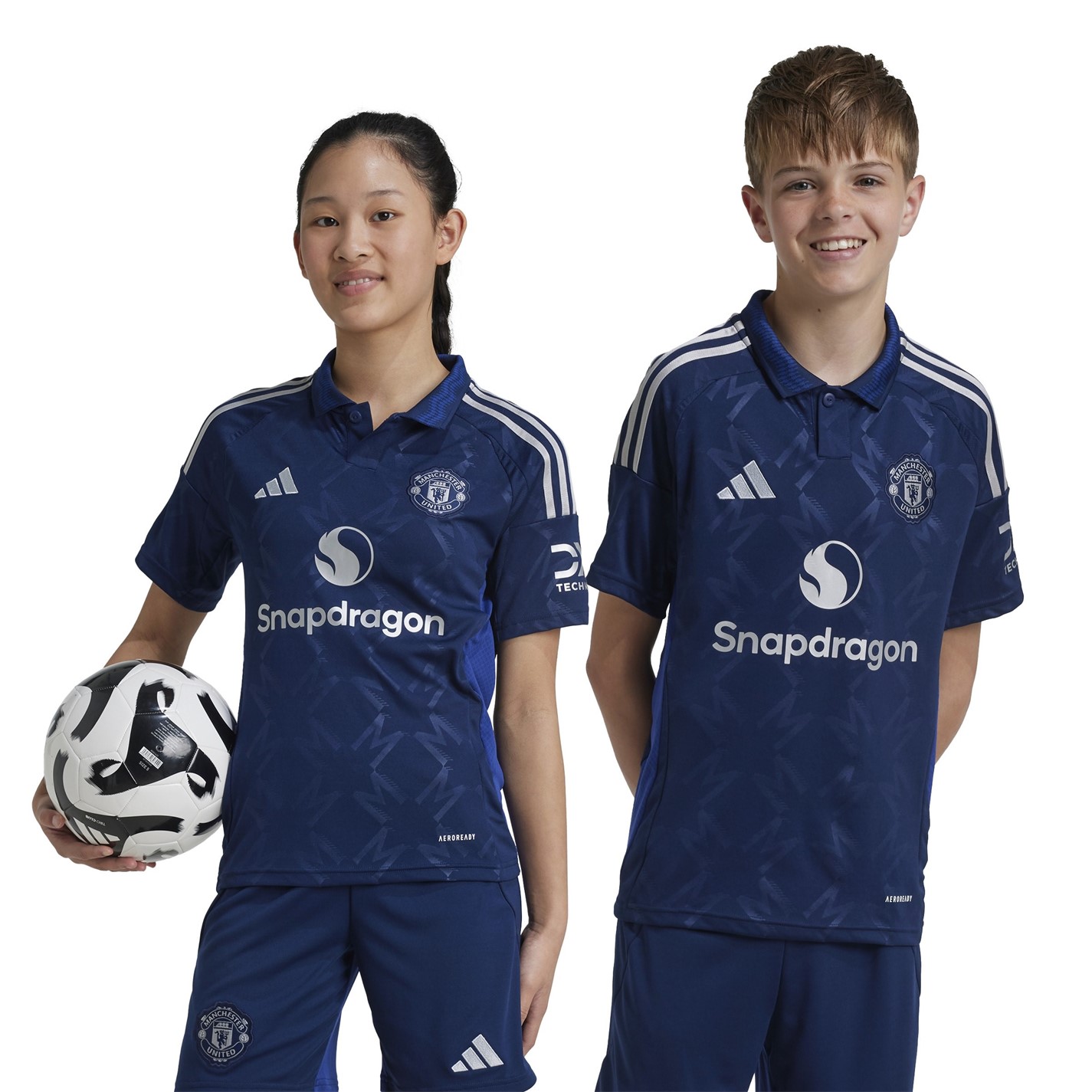 adidas Manchester United Away Shirt 2024 2025 Juniors