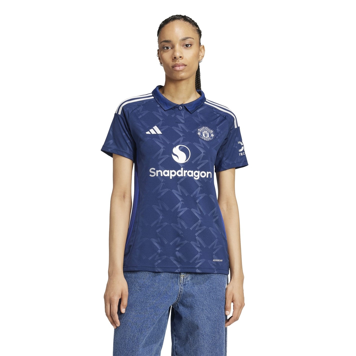 adidas Manchester United Away Shirt 2024 2025 Womens