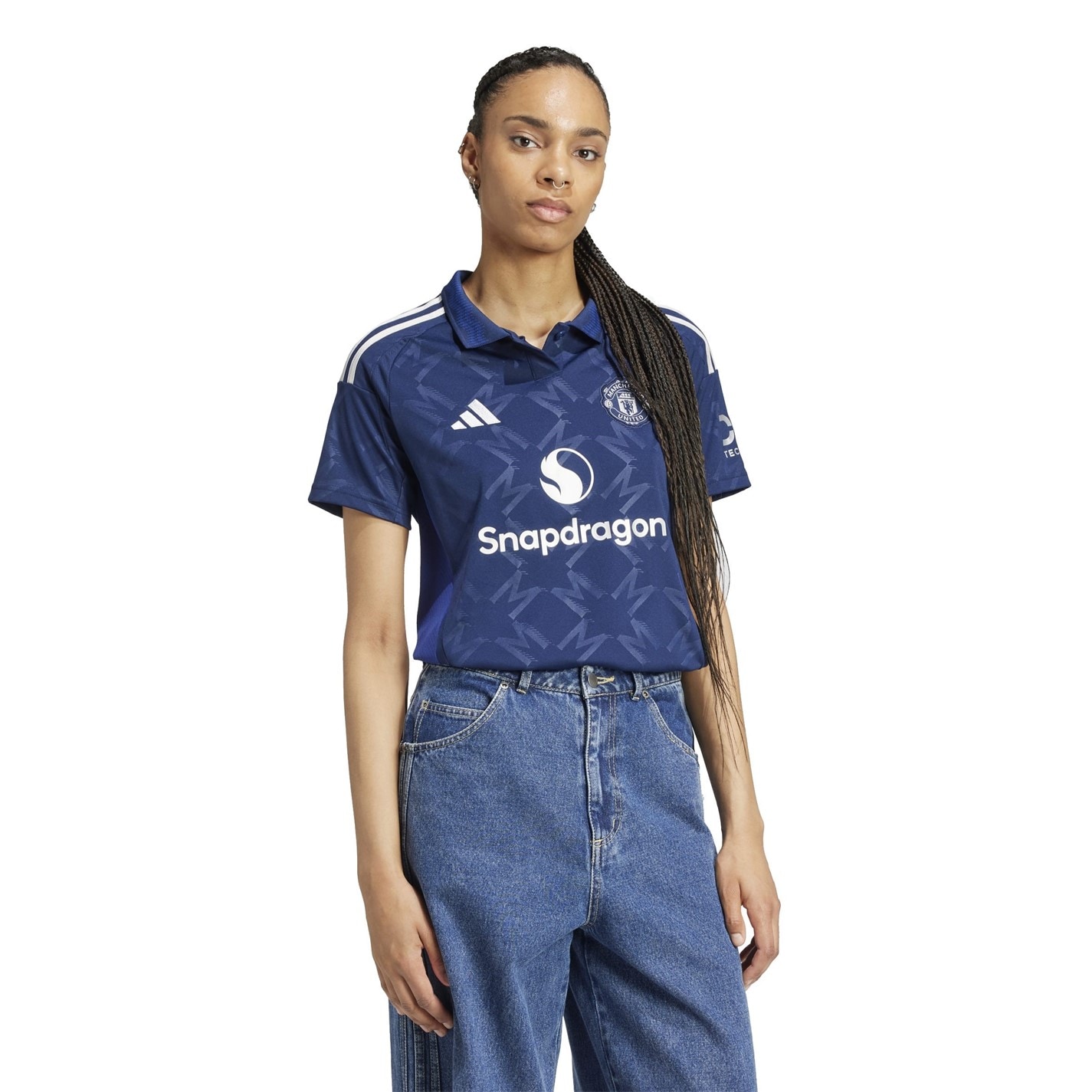 adidas Manchester United Away Shirt 2024 2025 Womens