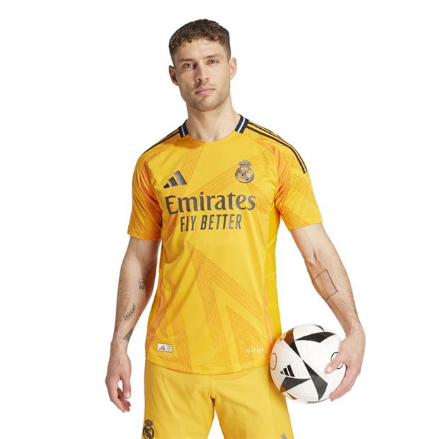 adidas Real Madrid Authentic Away Shirt 2024 2025 Adults