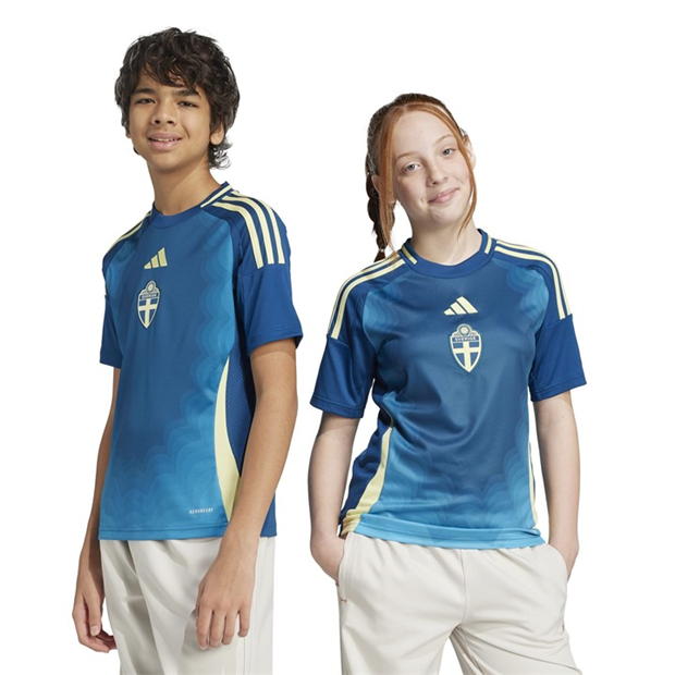 adidas Replica Sweden Away Shirt Juniors