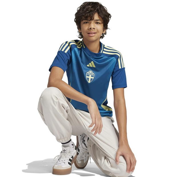 adidas Replica Sweden Away Shirt Juniors