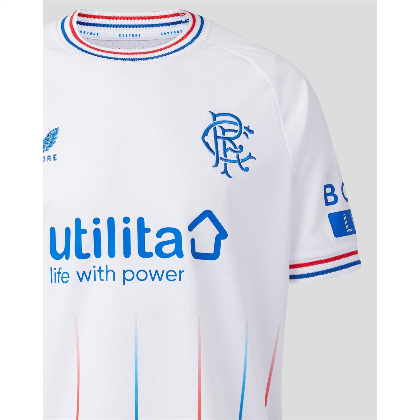 Castore Rangers Away Shirt 2023 2024 Juniors