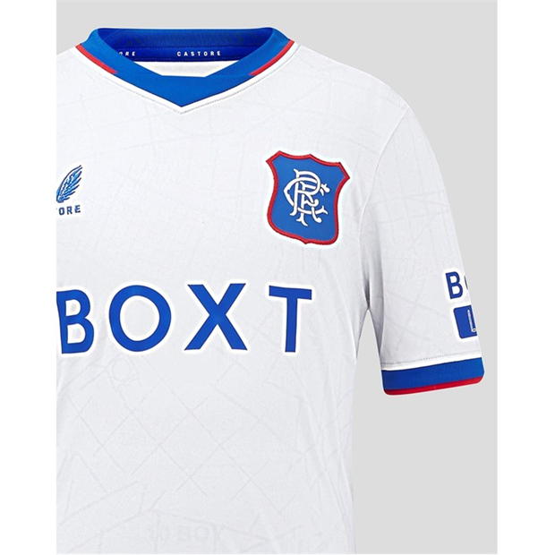 Castore Rangers Away Shirt 2024 2025 Juniors