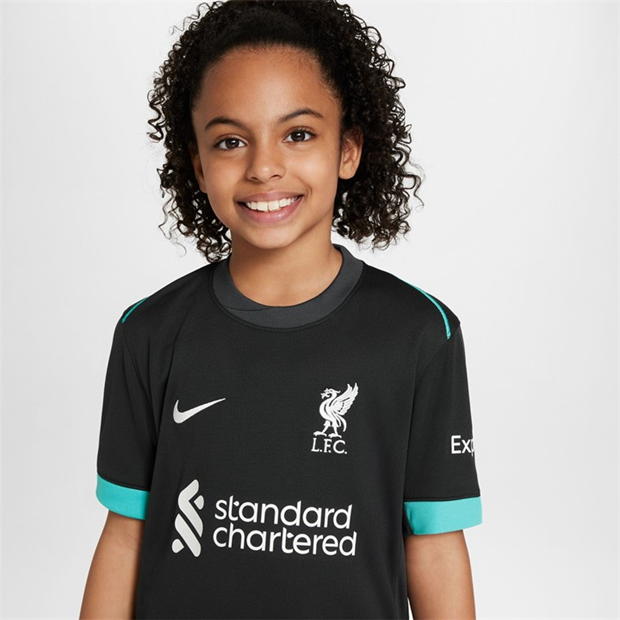 Nike Liverpool Away Shirt 2024 2025 Juniors