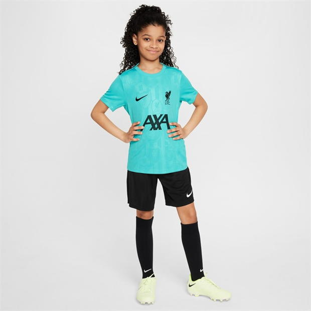 Nike Liverpool Pre Match Away Shirt 2024 2025 Juniors