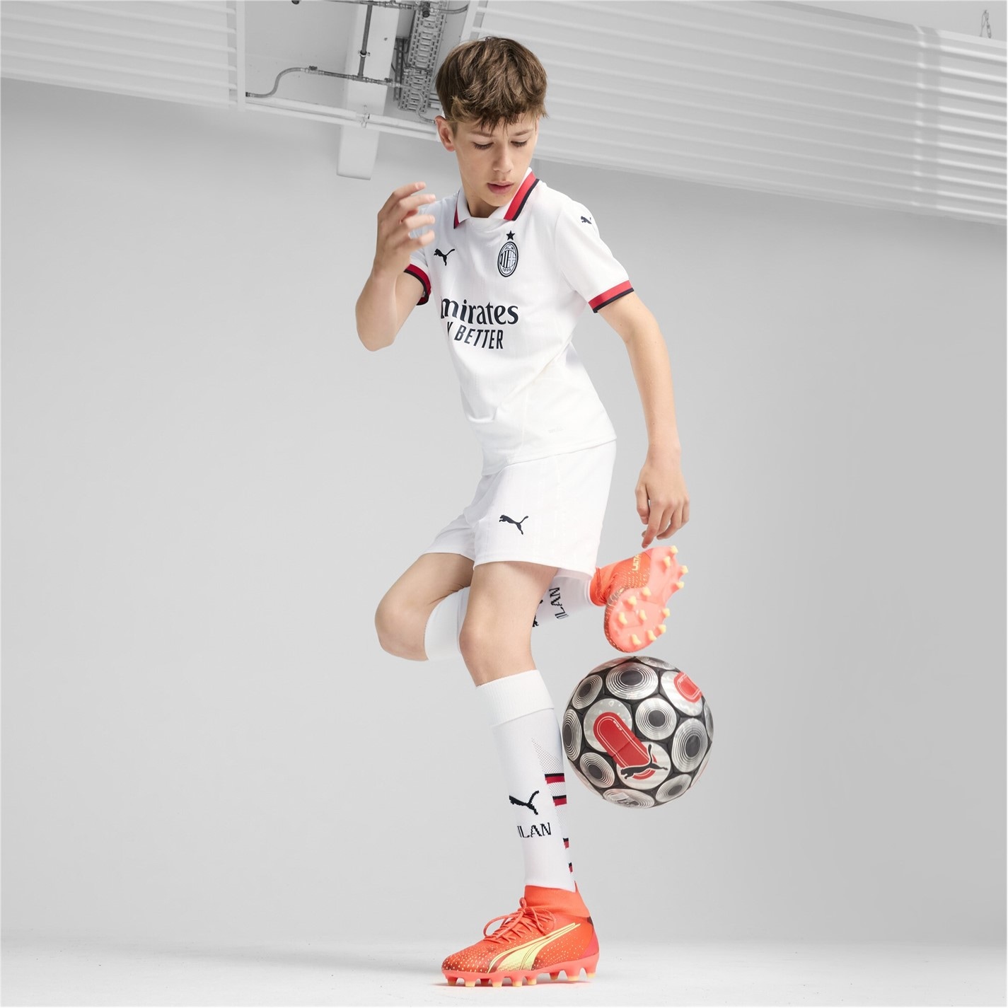 Puma AC Milan Away Shirt 2024 2025 Juniors