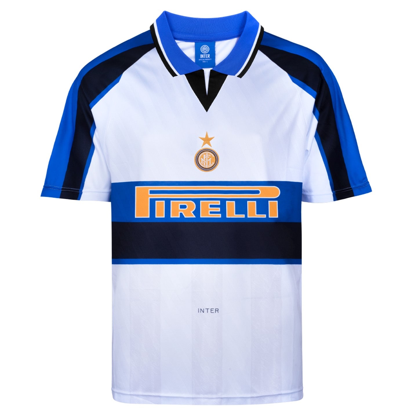 Score Draw Internazionale Retro Away Shirt 1996 1997 Adults