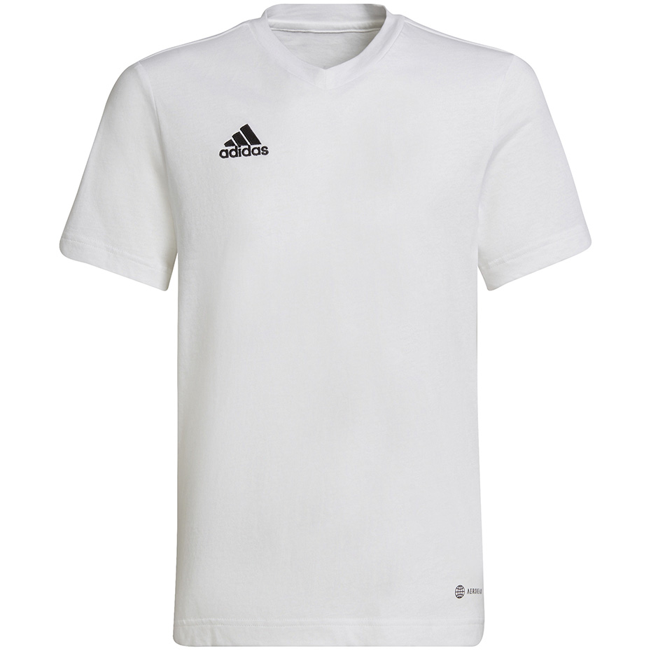 Koszulka dla dzieci adidas Entrada 22 Tee bia?a HC0447