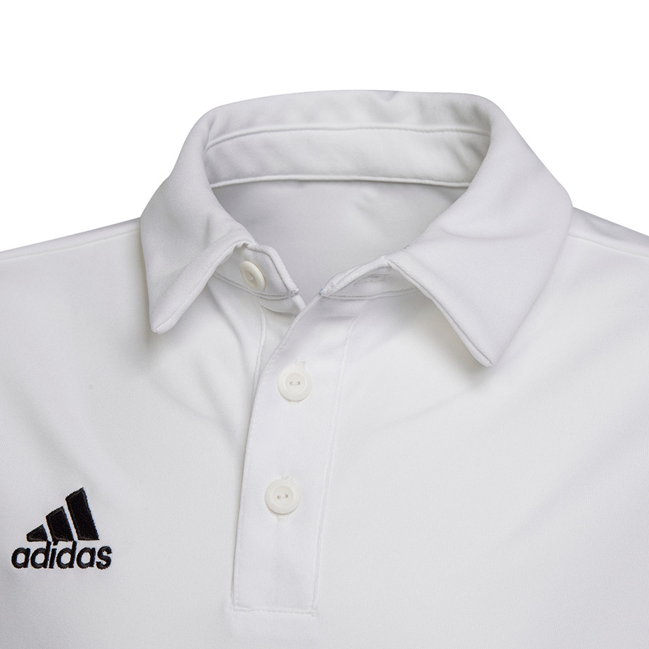 Koszulka dla dzieci adidas Entrada 22 Polo biała HC5059