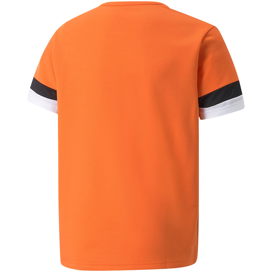 Koszulka dla dzieci Puma teamRISE Jersey Jr pomarańczowa 704938 08