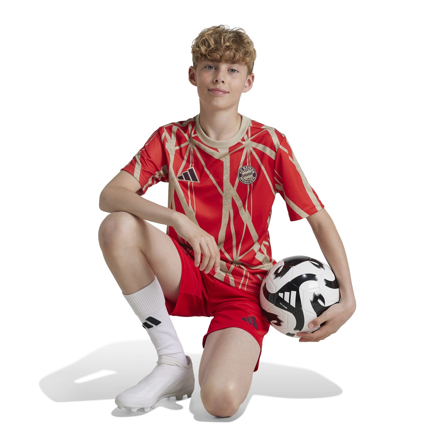 adidas Bayern Munich Pre Match Shirt 2024 2025 Juniors