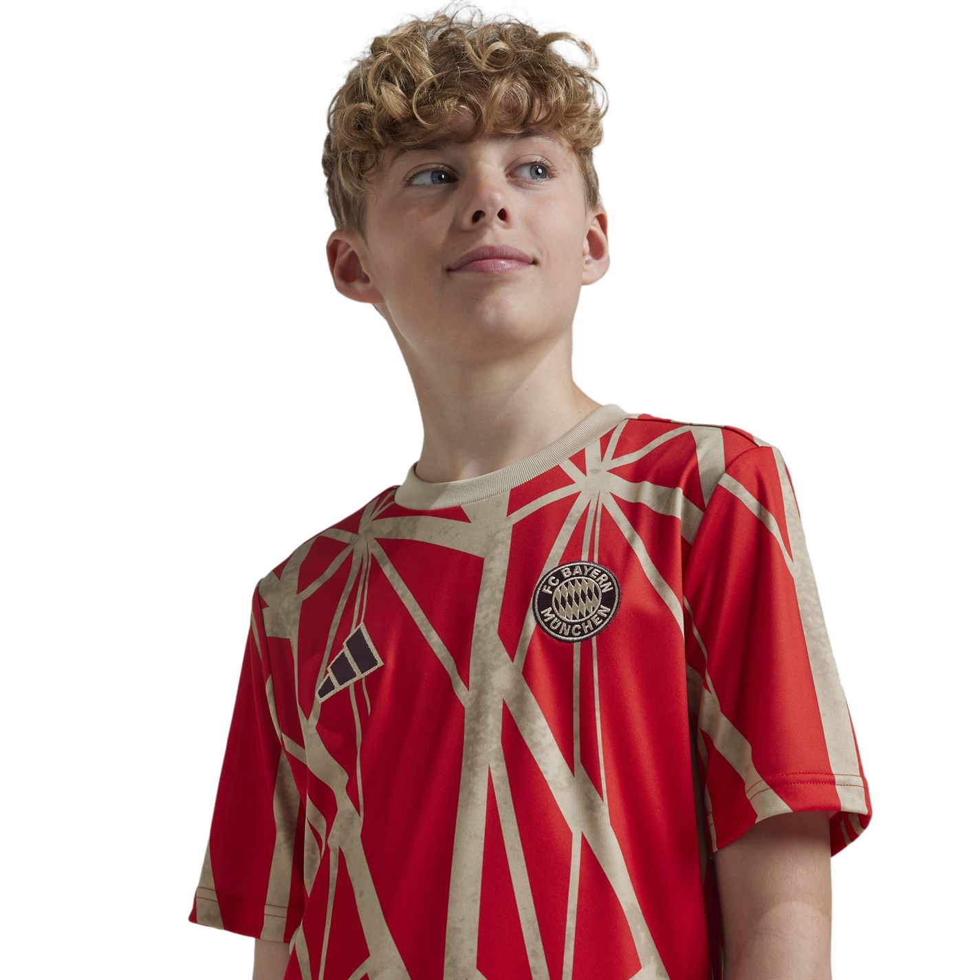 adidas Bayern Munich Pre Match Shirt 2024 2025 Juniors