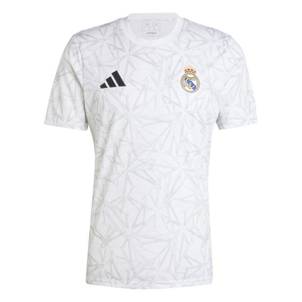 adidas Real Madrid Pre Match Shirt 2024 2025 Adults