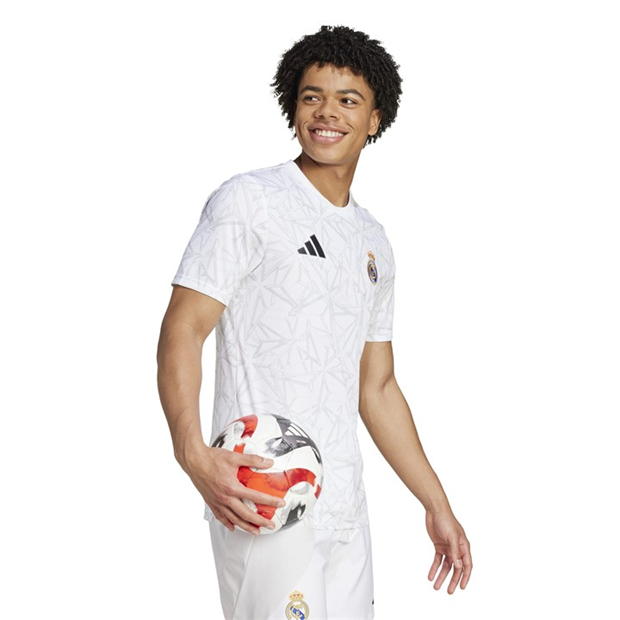 adidas Real Madrid Pre Match Shirt 2024 2025 Adults