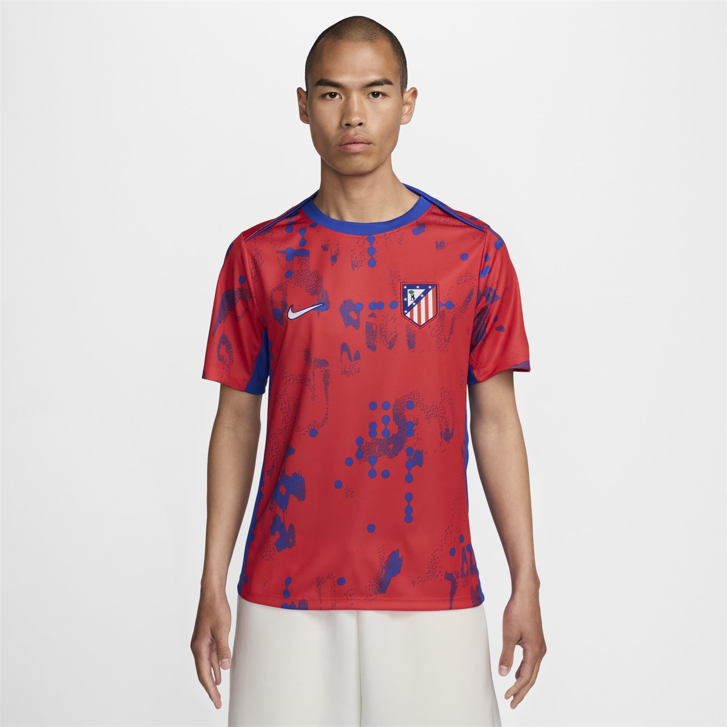 Nike Atletico Madrid Home Pre Match Shirt 2024 2025 Adults