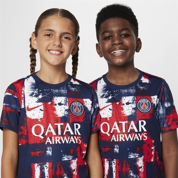 Nike Paris Saint-Germain Academy Pro Pre Match Shirt 2024 2025 Juniors