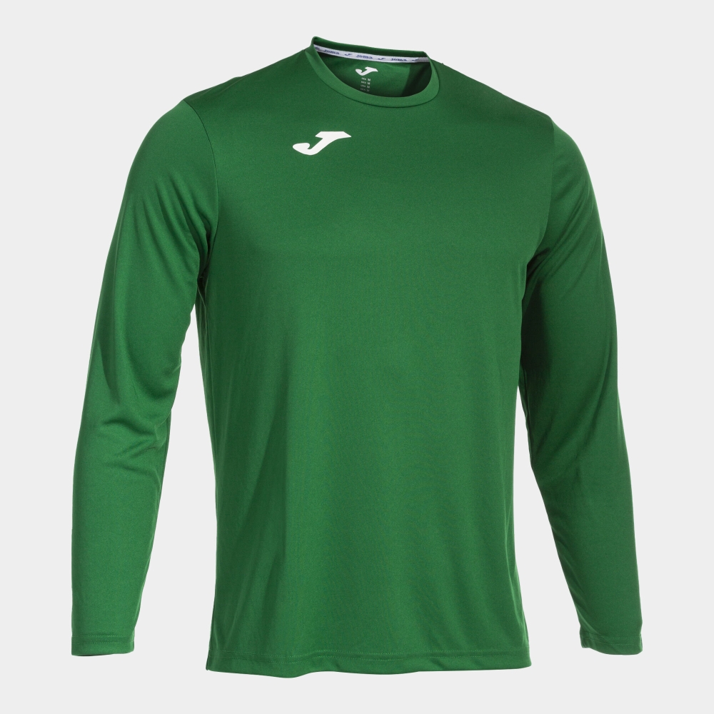 T-shirt Combi Green L/s