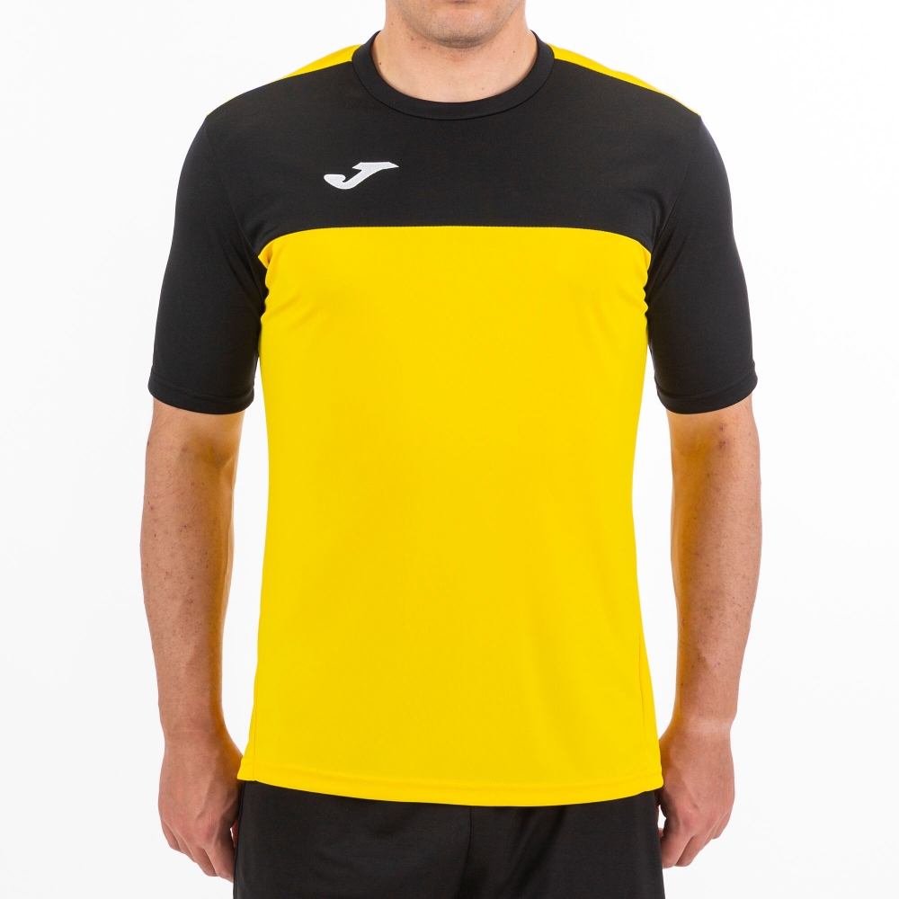 T-shirt Winner Yellow-black S/s