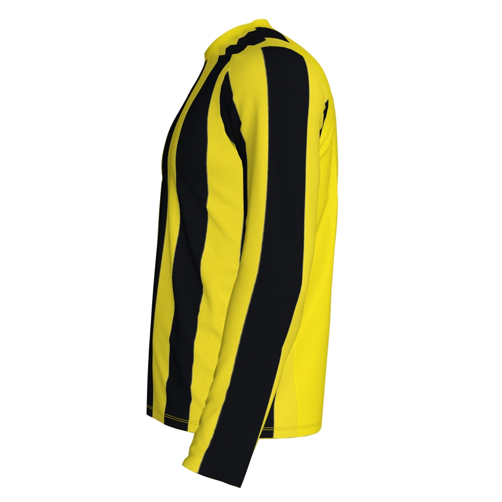 Inter T-shirt Yellow-black L/s