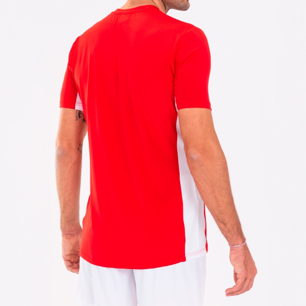 Superliga T-shirt Red-white S/s