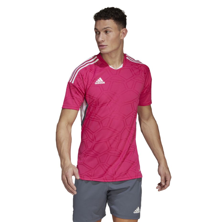 T-shirt m Men's adidas Condivo 22 Match Day Jersey pink HE2947