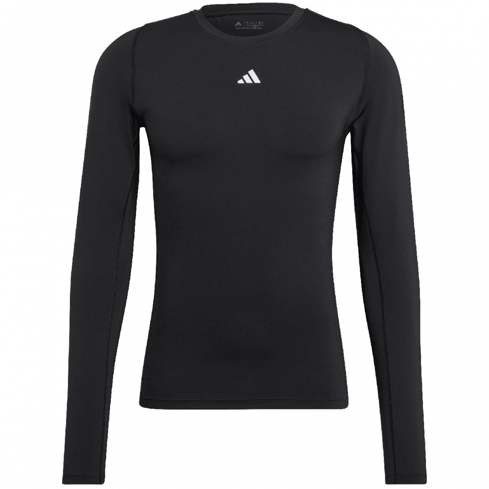 Koszulka m?ska adidas Techfit Aeroready Long Sleeve Tee czarna HP0626