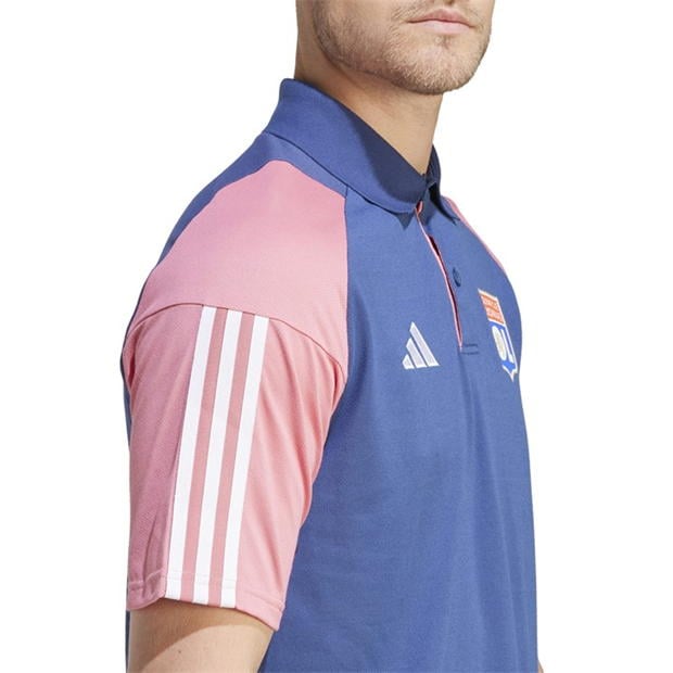 adidas Olympique Lyonnais Tiro 23 Training Polo Shirt Adults