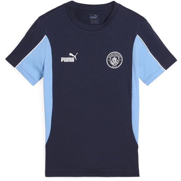 Puma Manchester City Football Archive T-Shirt Juniors