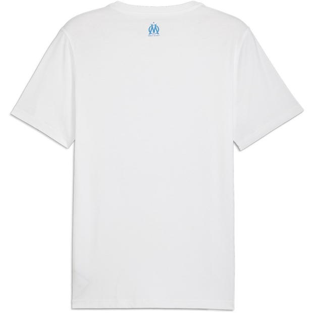 Puma Olympique Marseille Culture T-Shirt 2024 2025 Adults