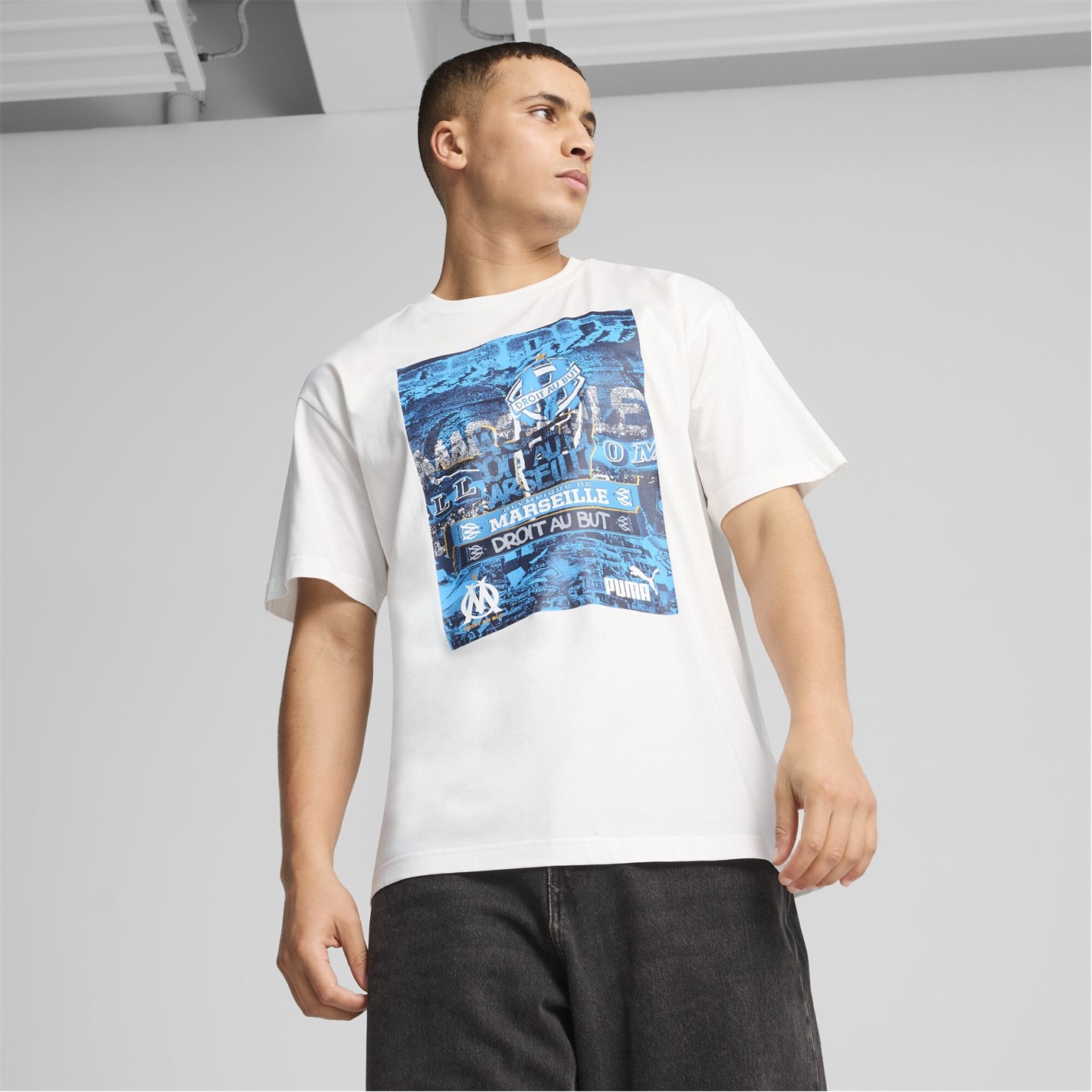 Puma Om Ftblnrgy+ Tee T-Shirt Mens