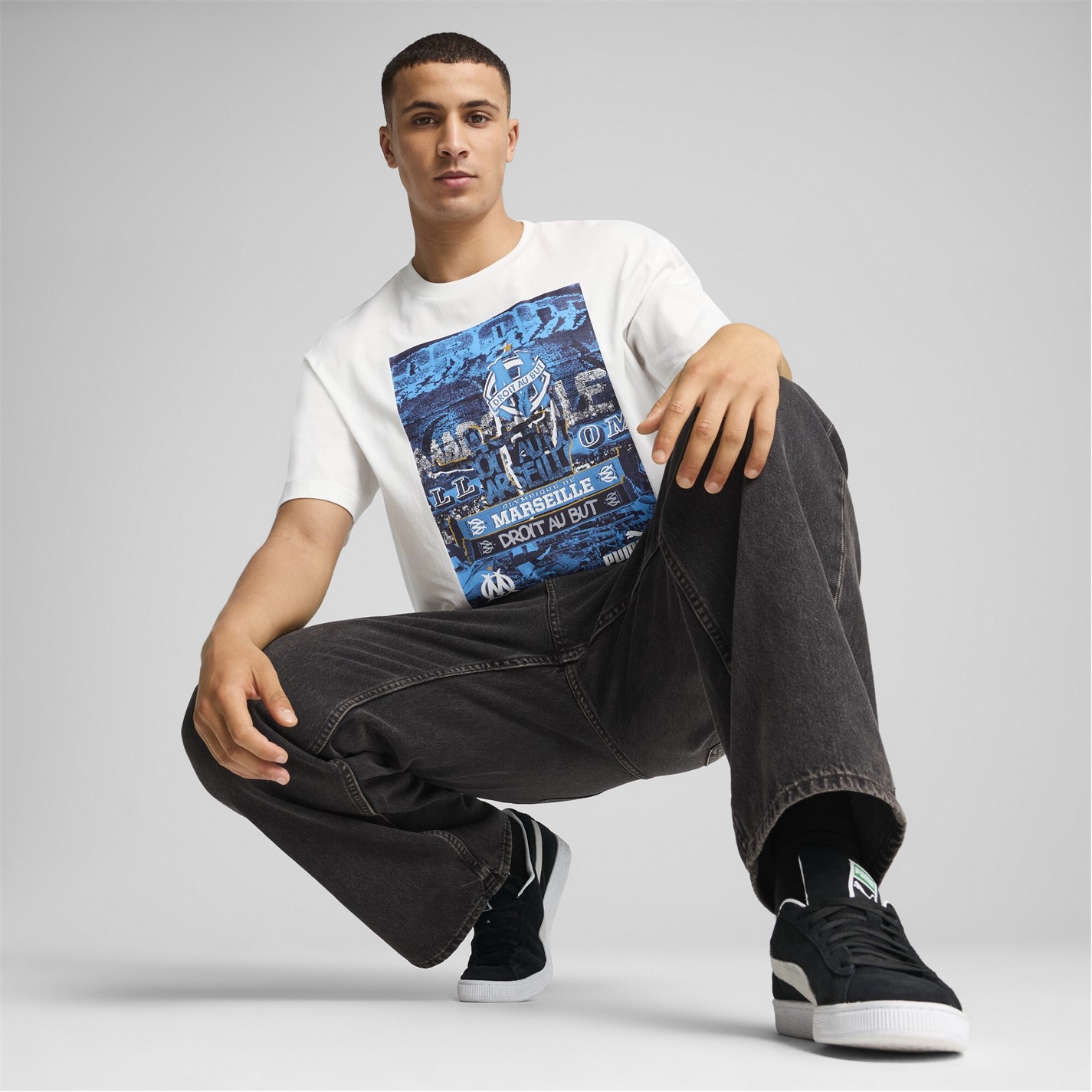 Puma Om Ftblnrgy+ Tee T-Shirt Mens