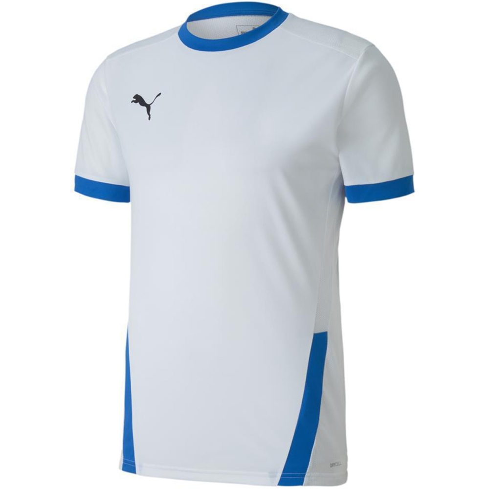 Men's T-shirt Puma teamGOAL 23 Jersey white-blue 704171 12