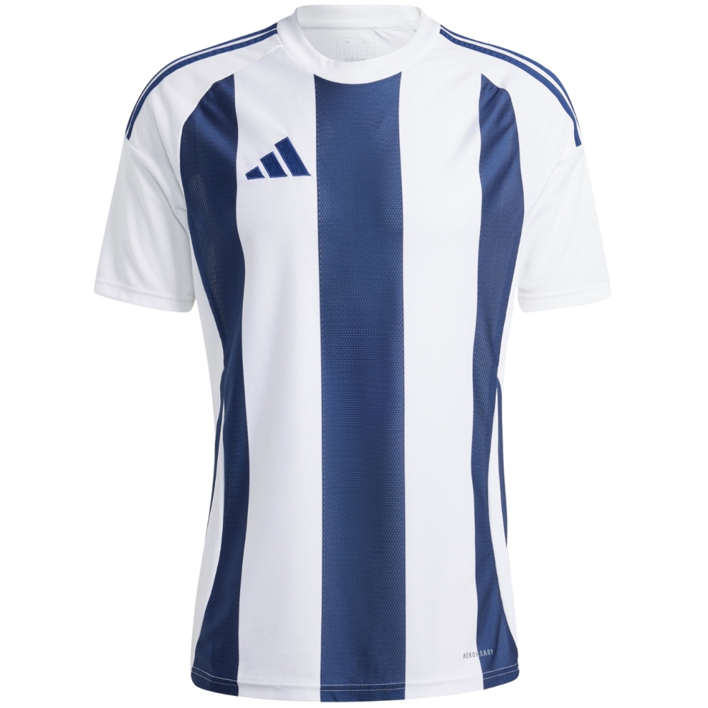 Men's
T-shirt adidas Striped 24 Jersey white-blue IW4554