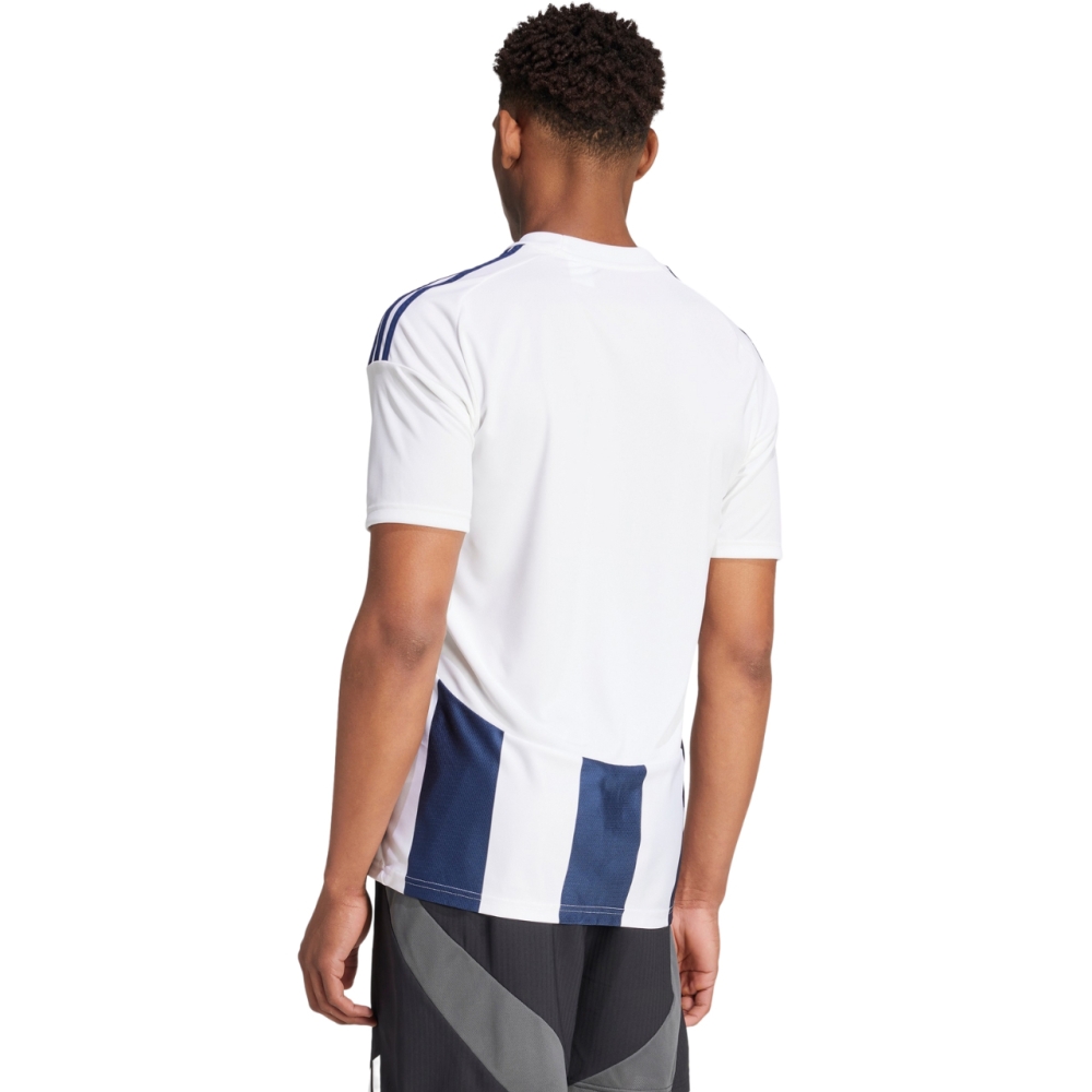 Men's
T-shirt adidas Striped 24 Jersey white-blue IW4554