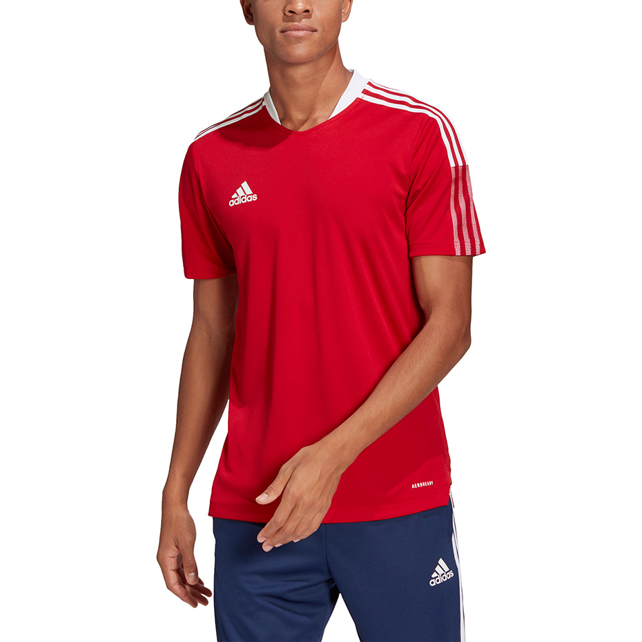 Men's adidas Tiro 21 Training Jersey red GM7588