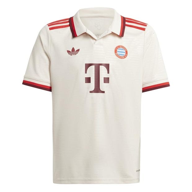 adidas Bayern Munich Third Shirt 2024 2025 Juniors