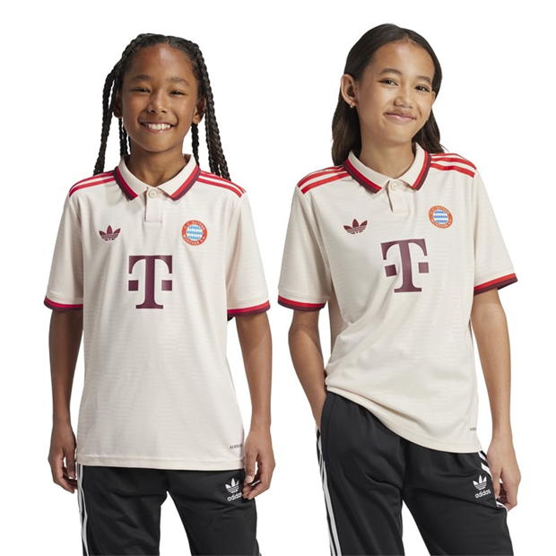 adidas Bayern Munich Third Shirt 2024 2025 Juniors